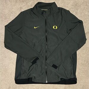 Nike Men’s Oregon Ducks Full Zip Jacket in Dark Grey - L